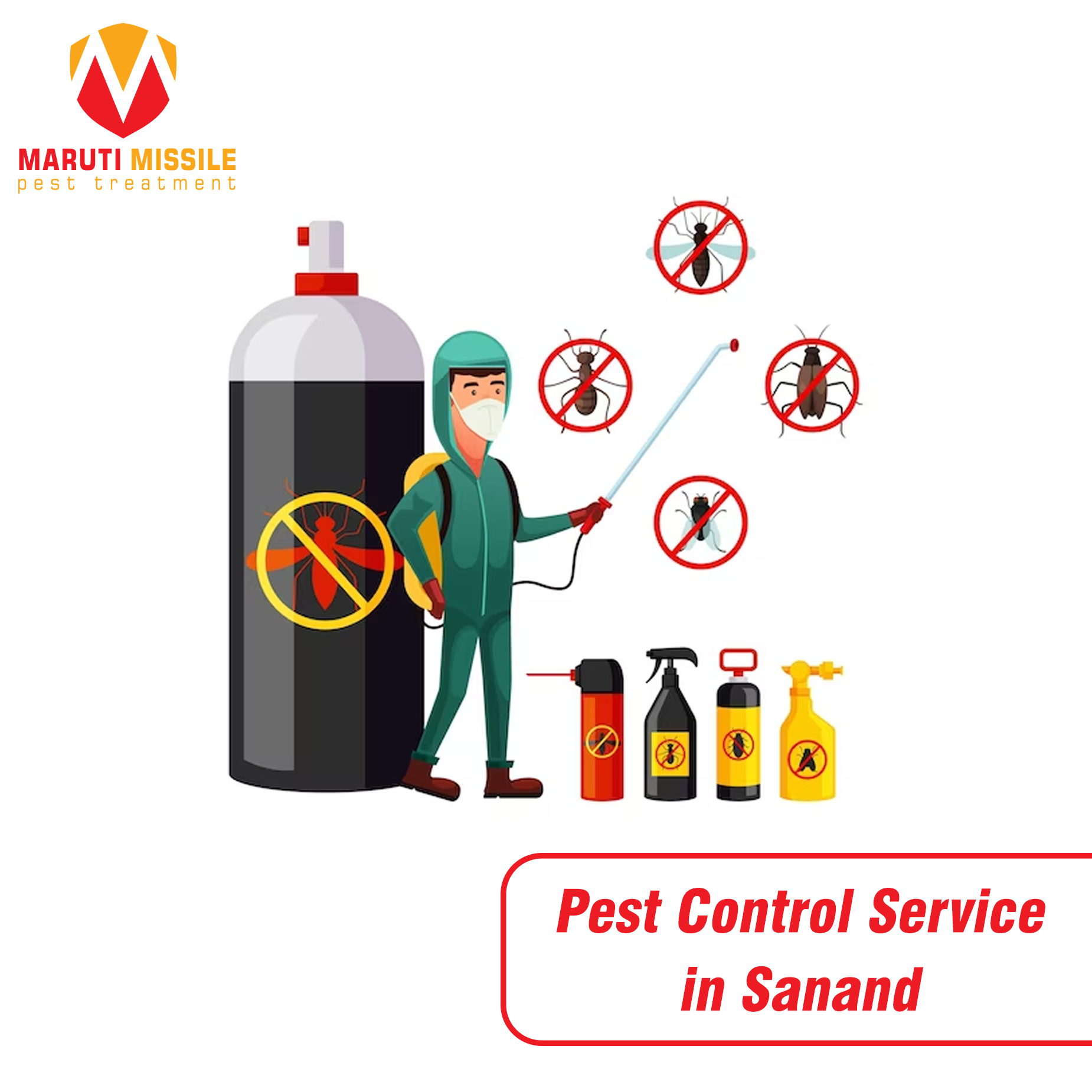 Pest Control Service in Sanand